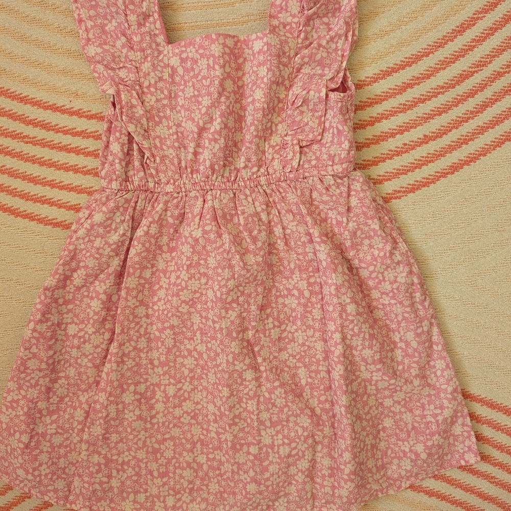 Cat & Jack Pink Floral Casual Dress